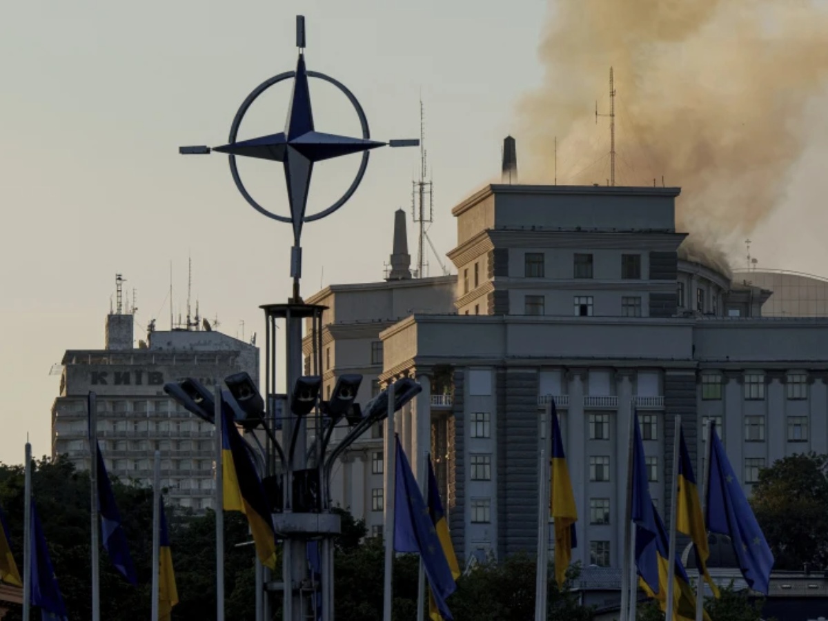 रुसी हवाई आक्रमणबाट युक्रेनको प्रमुख सरकारी भवनमा क्षति